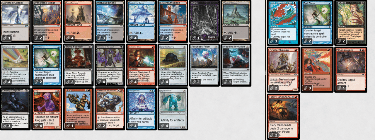 パウパー青単デルバー（サイドボード解説2）｜tarte