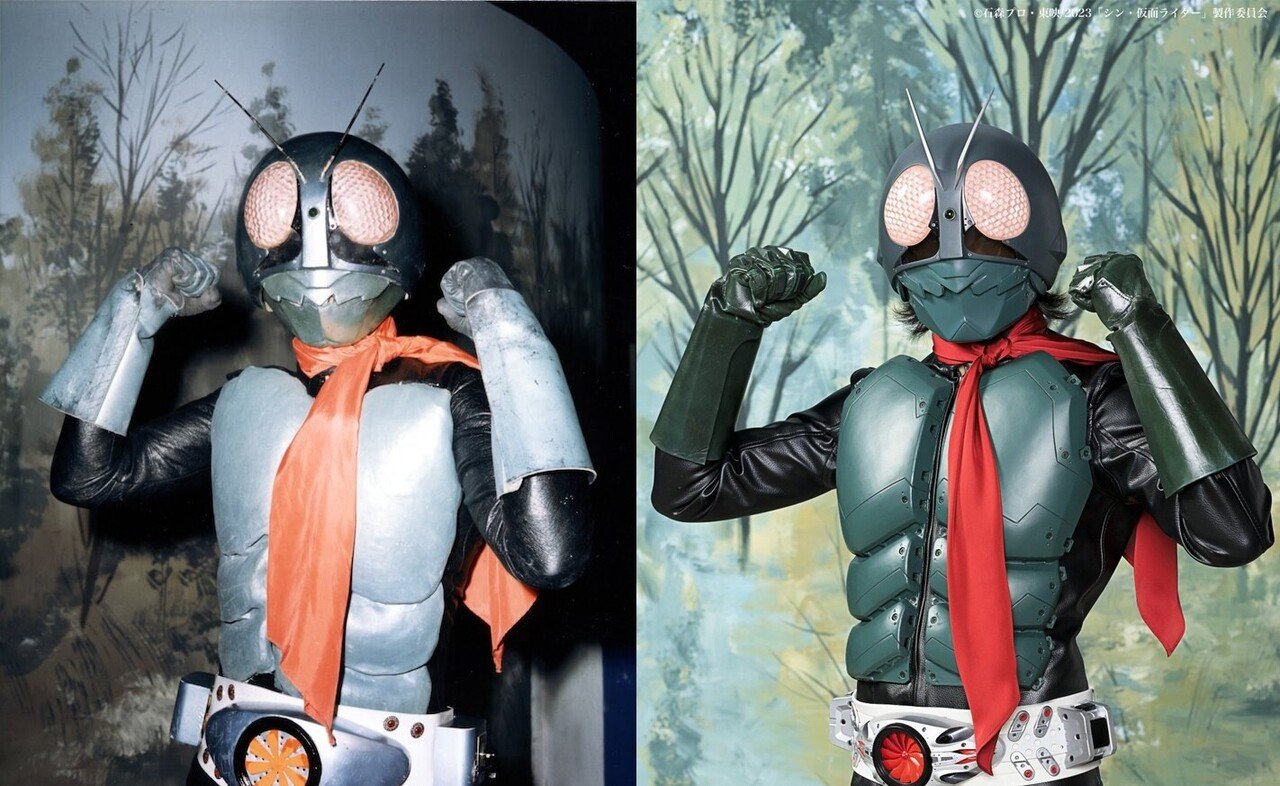 シン・仮面ライダーにおけるライダーのデザインリファインが絶妙だ