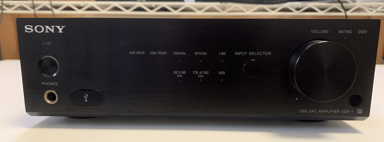 SONY UDA-1とMac mini(M1, 2020)でハイレゾ再生はじめてみた｜odajin