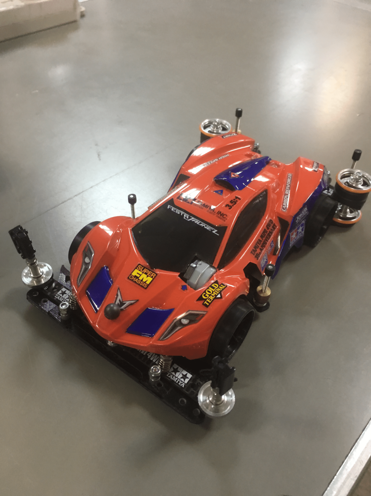 暇人33号のミニ四駆】スーパーFMシャーシ、ニューマシンの構想【その3