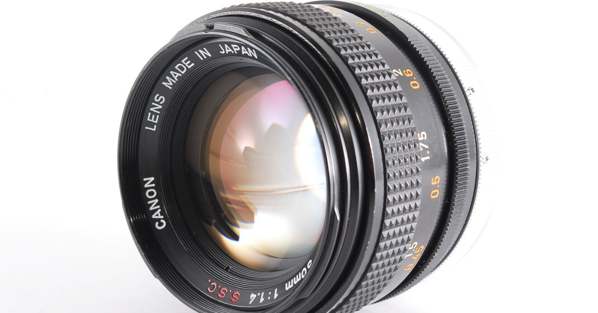 CANON FD 50mm F1.4 S.S.C. 分解｜FWP_office