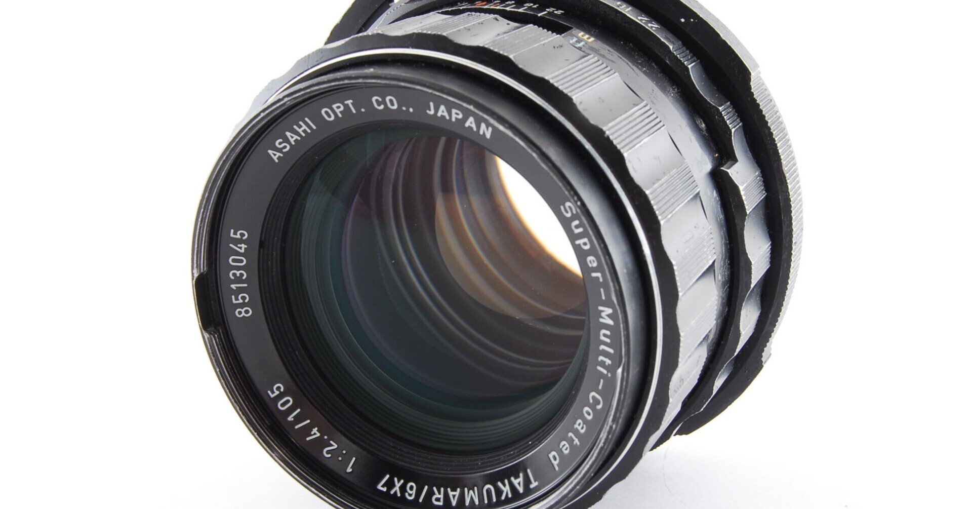 PENTAX SUPER-MULTI-COATED TAKUMAR 6×7 105mm F2.4 分解｜FWP_office