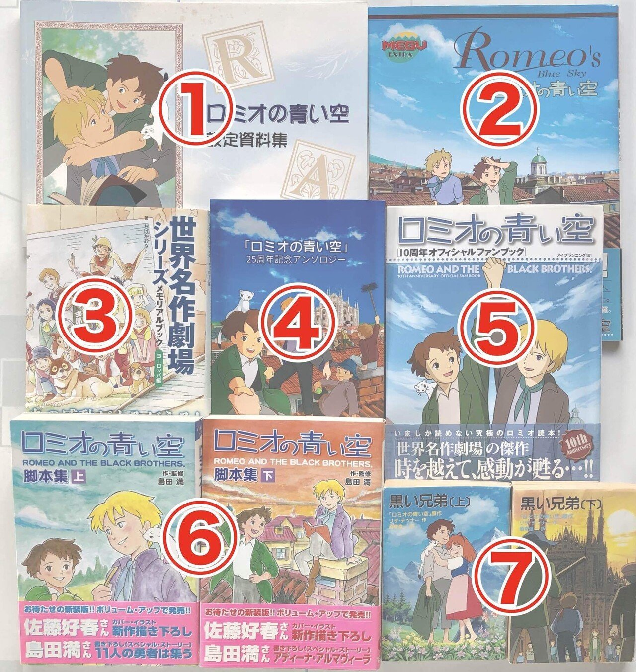 ロミオの青い空関連書籍のご紹介｜うみ