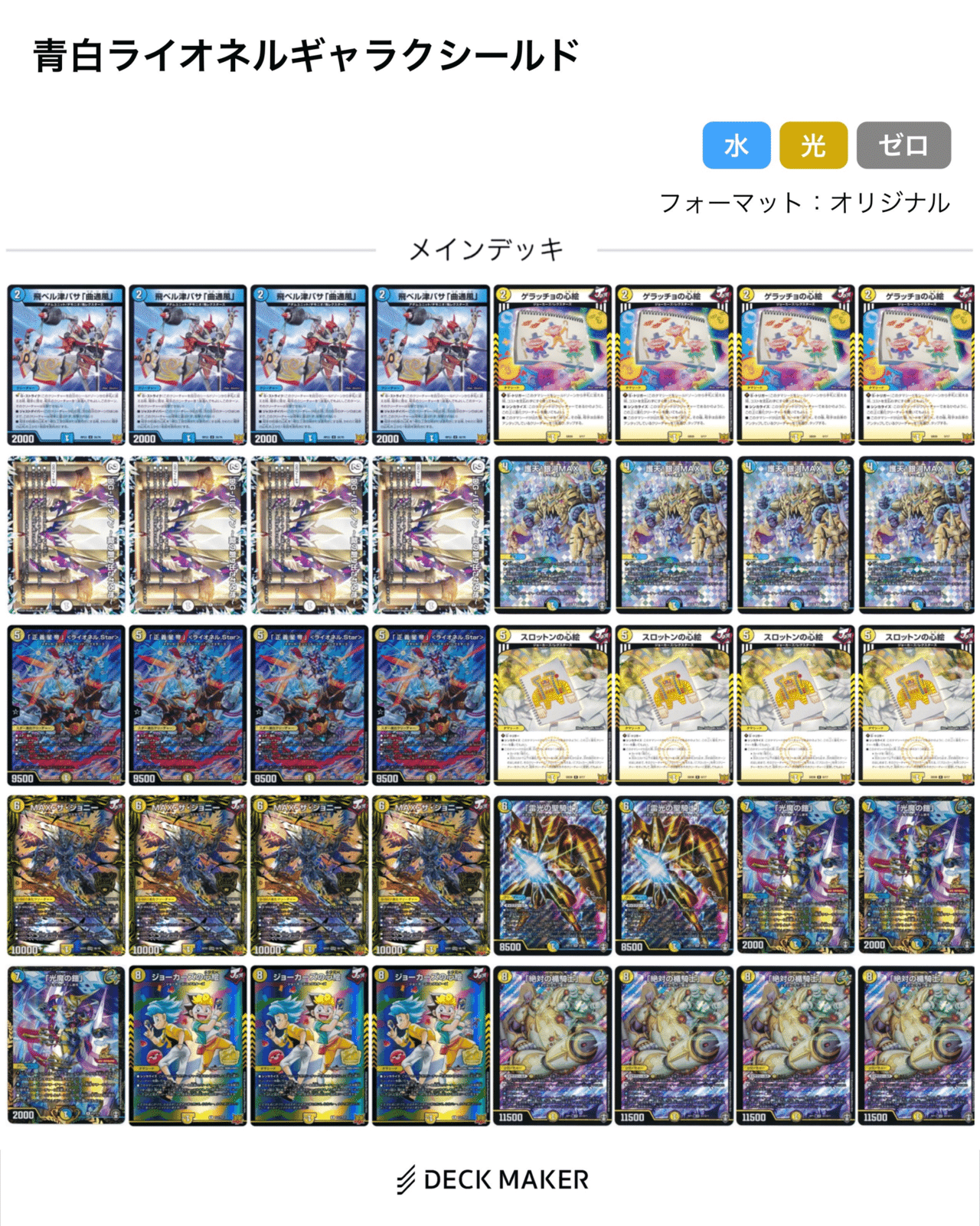 青白ライオネル 微高レート CS優勝リスト 青白ライオネル 微高レート