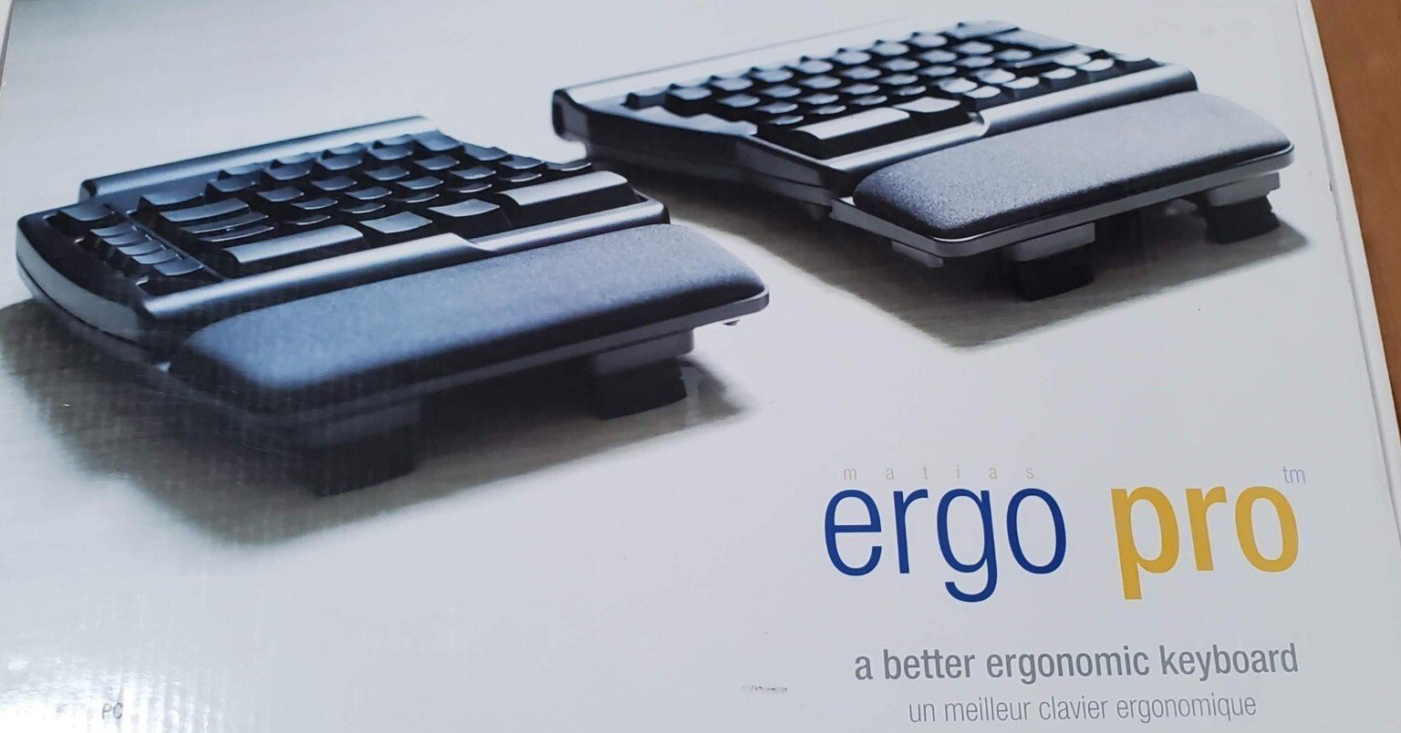 初の分離型キーボード MATIAS Programmable Ergo Pro for Win FK403QPC
