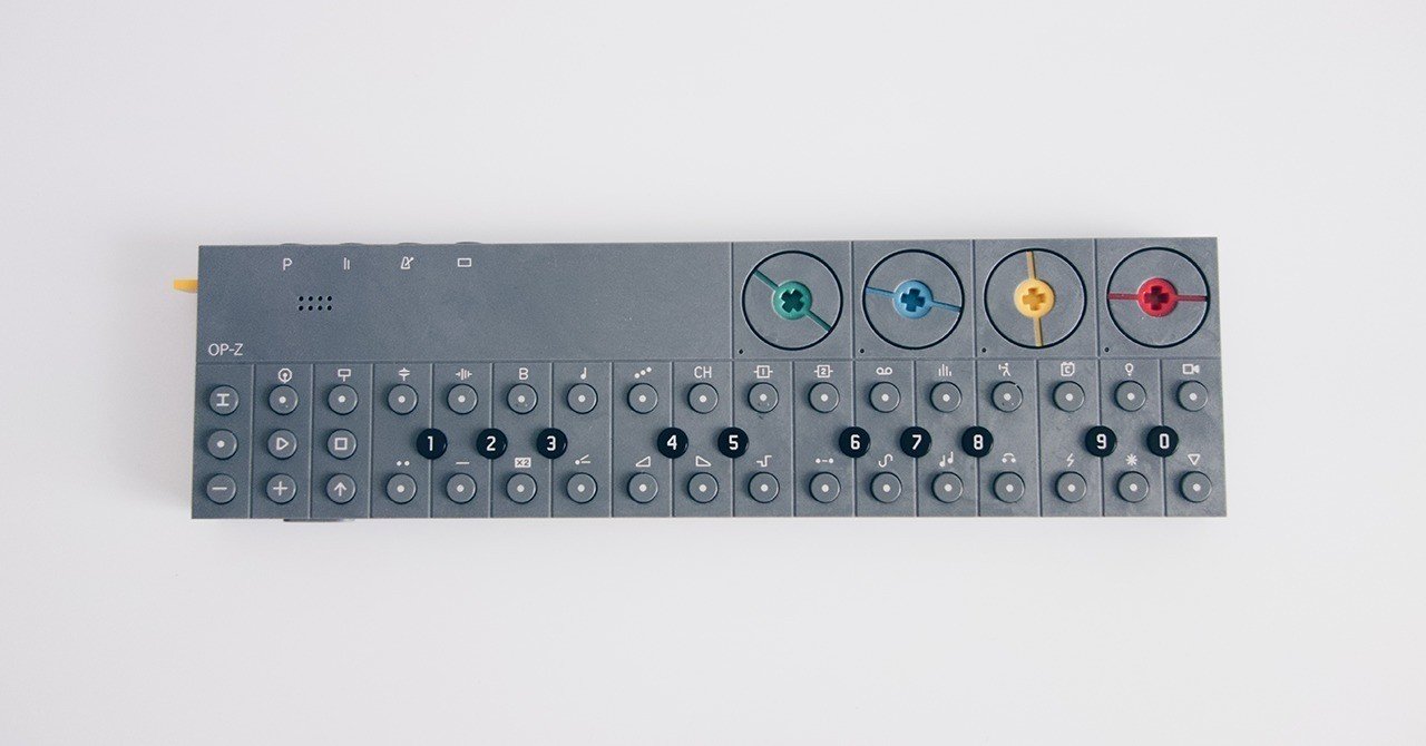 OP-Z レビュー #ファーストインプレ編｜htosaki