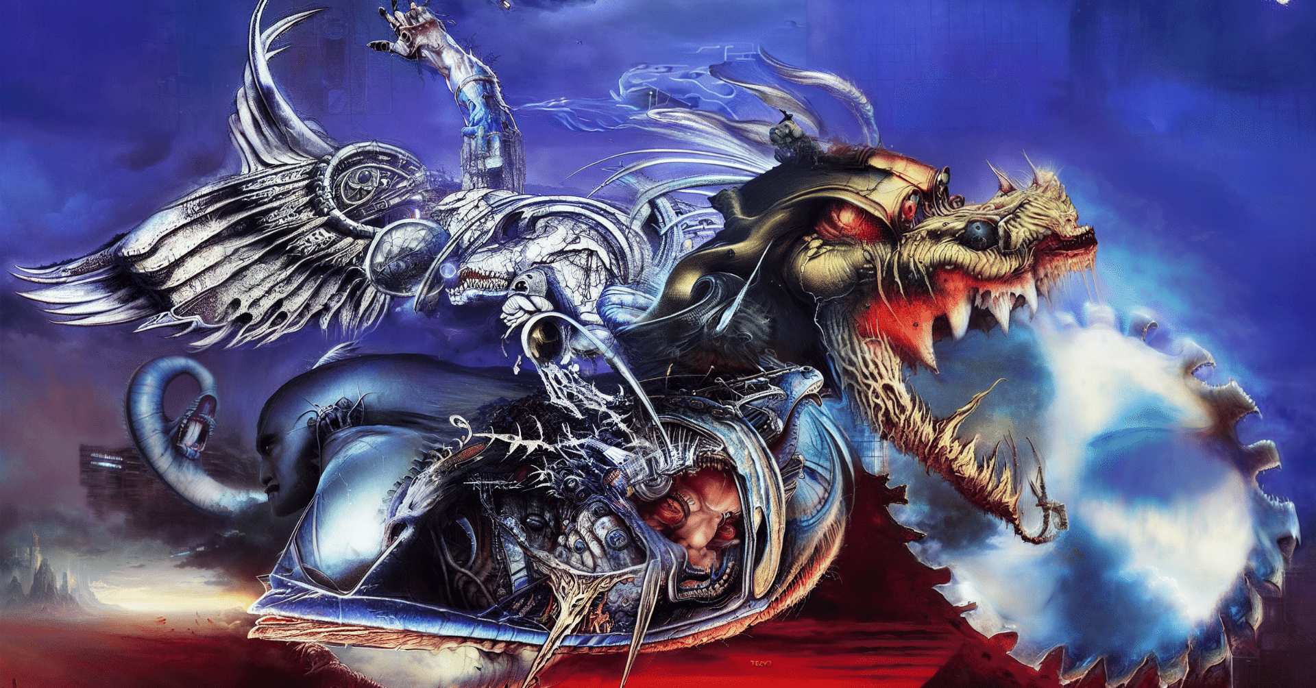 人工知能にヘヴィメタルを描かせてみた Re:Re:visited｜ヴァジュラ𝔦𝔡