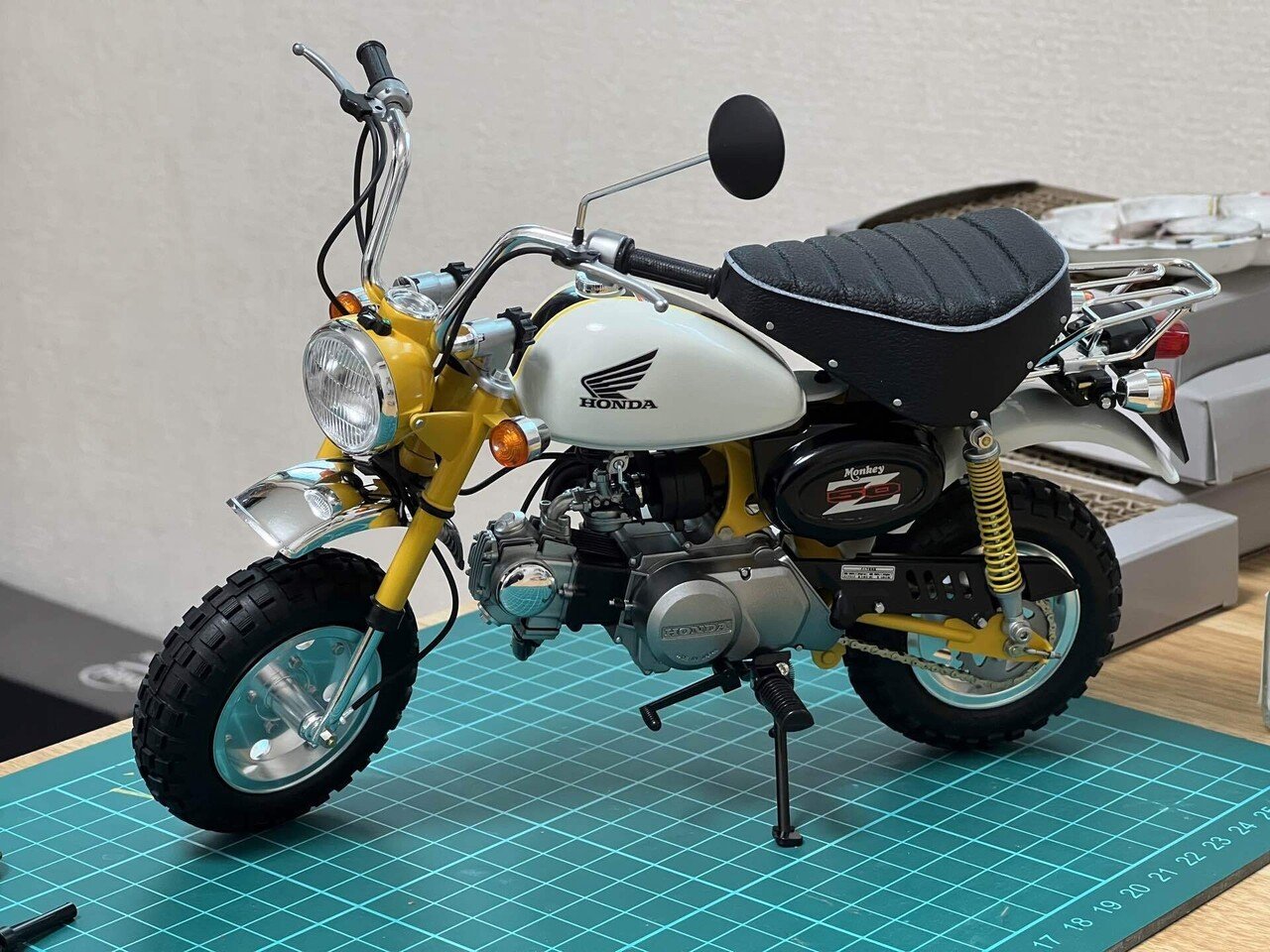 ホンダ モンキー 完成（タミヤ 1/6）｜スイートネイル