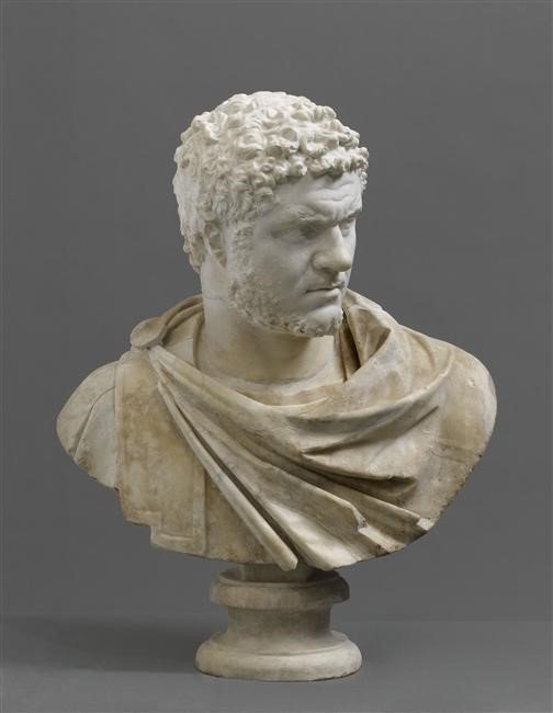 K-136 カラカラ帝胸像｜石膏像ドットコム（脇本）