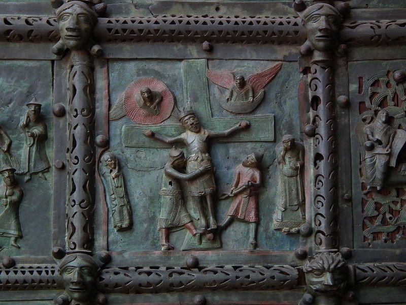 L-672 十字架レリーフ｜石膏像ドットコム（脇本）