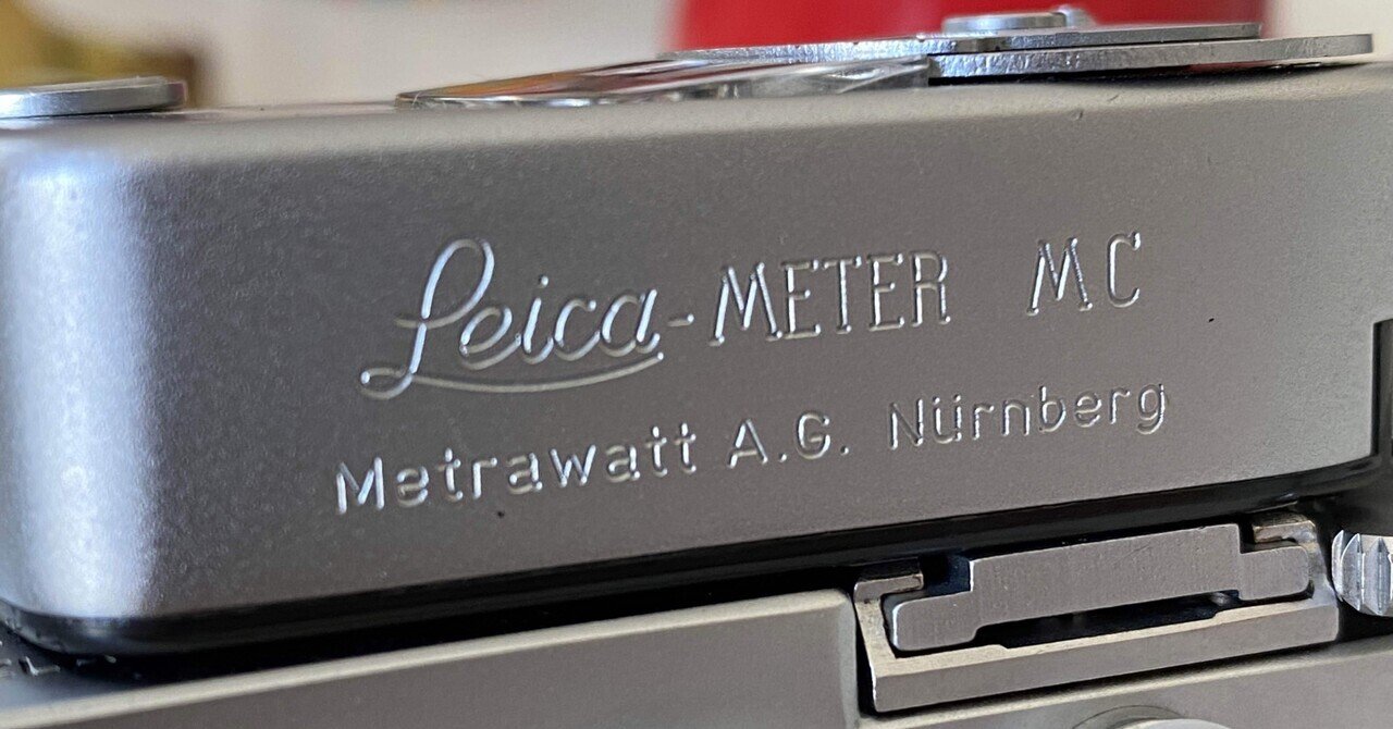 M3とライカメーターMCという露出計｜サラリーマンの写真日記