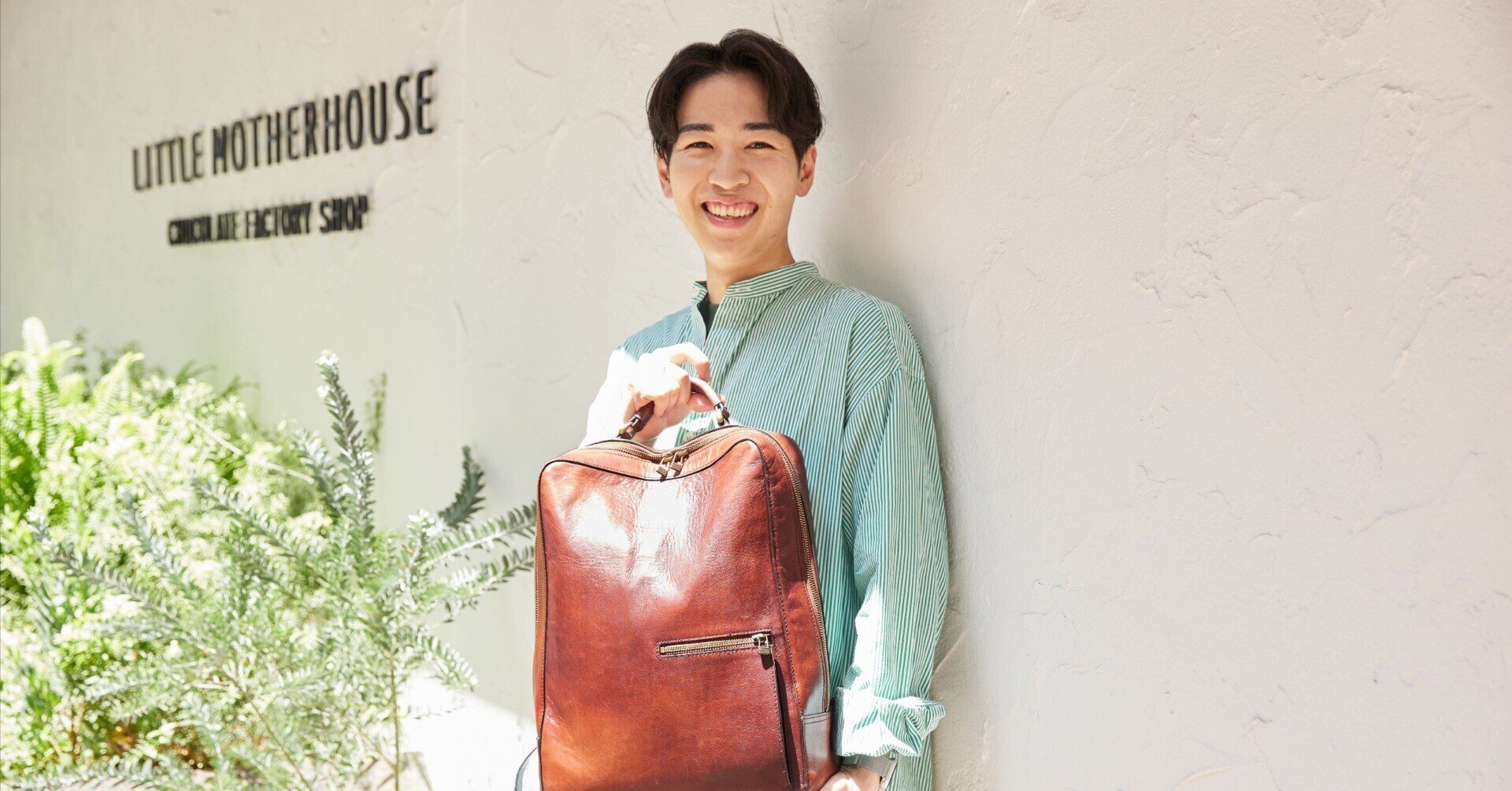 フォルムが完璧だと思ったんです」アンティーク スクエア バックパック