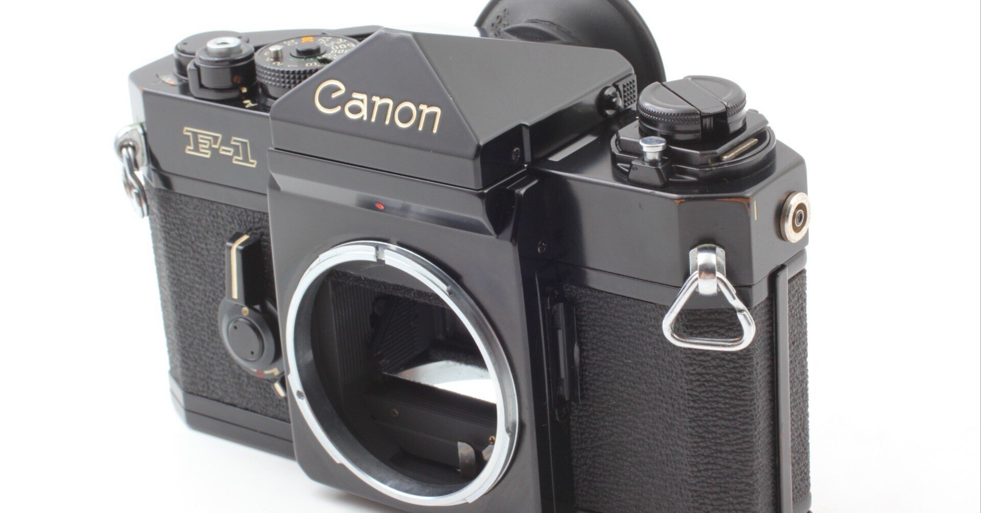 Canon F-1のトップカバー分解｜フィルムカメラ修理のアクアカメラ