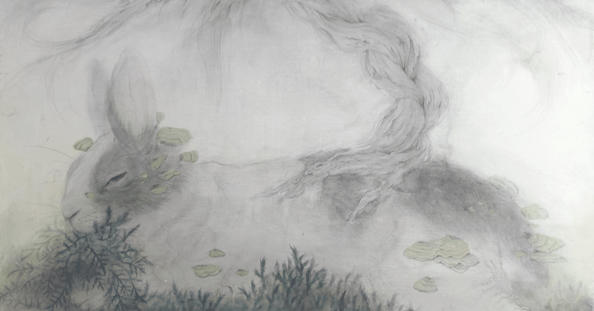 私の作品の核にいるうさぎの話1｜安松