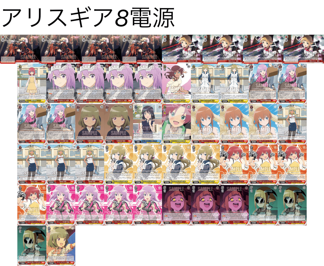 ヴァイス ヴァイスシュバルツトライアルデッキ アリス・ギア・アイギス