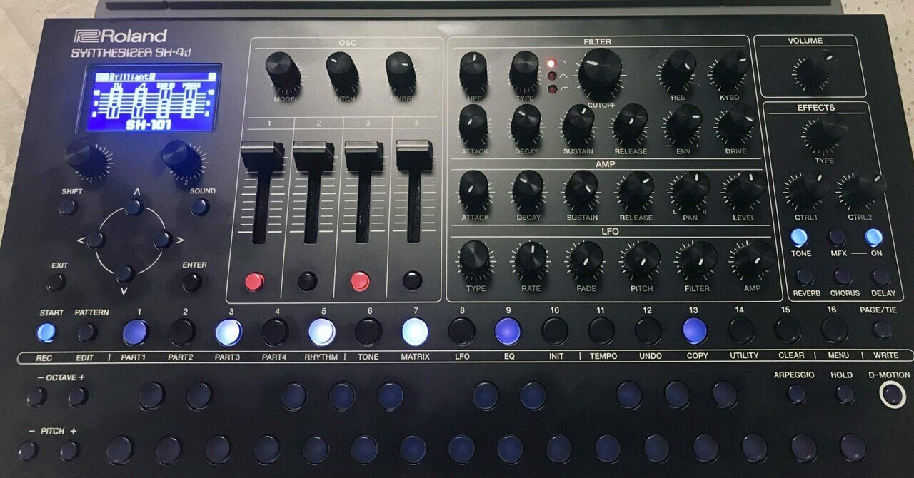Roland SH-4dを改めてレビューしてみる（追記あり）｜みくばんP