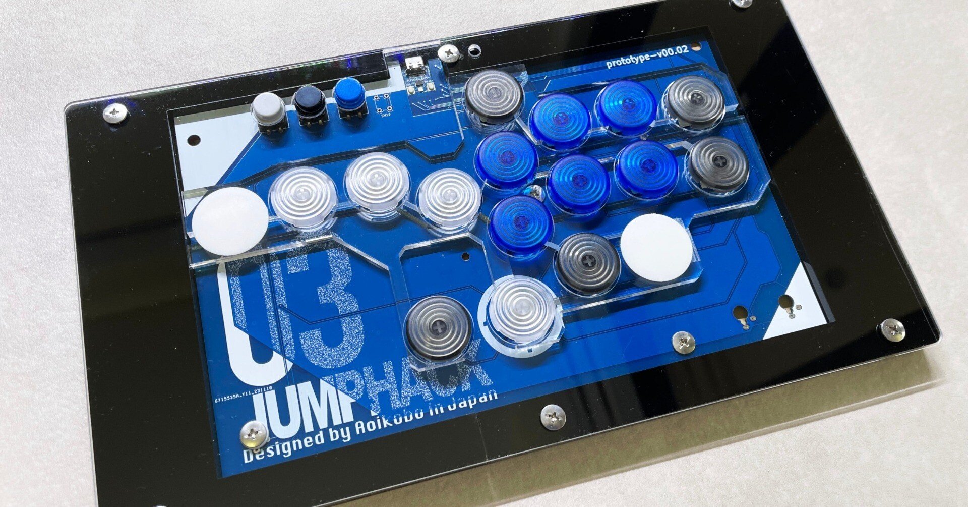 JumpHack01 レバーレスコントローラー 増設 カスタム hitbox