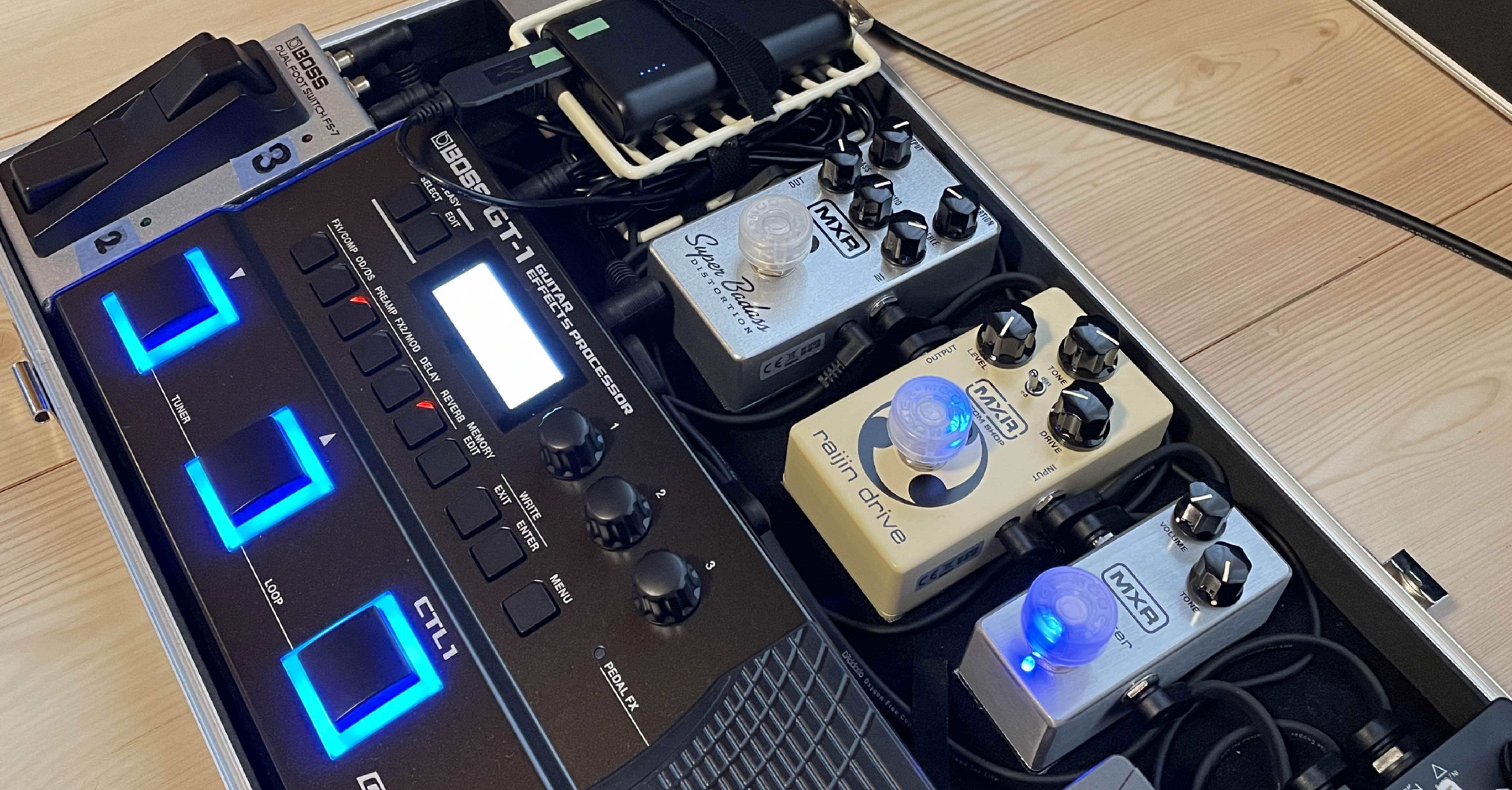 エフェクターボードを晒したい｜HiMat9