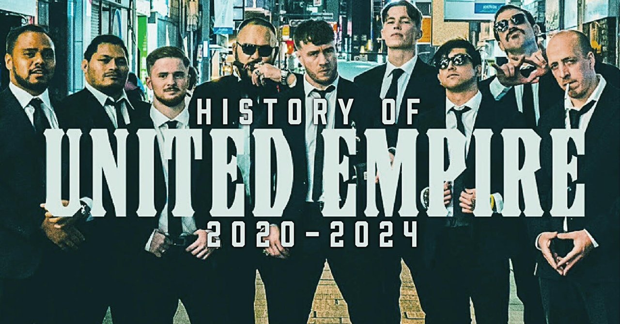 ユナイテッドエンパイアUNITED EMPIRE サイン入A3ポートレート