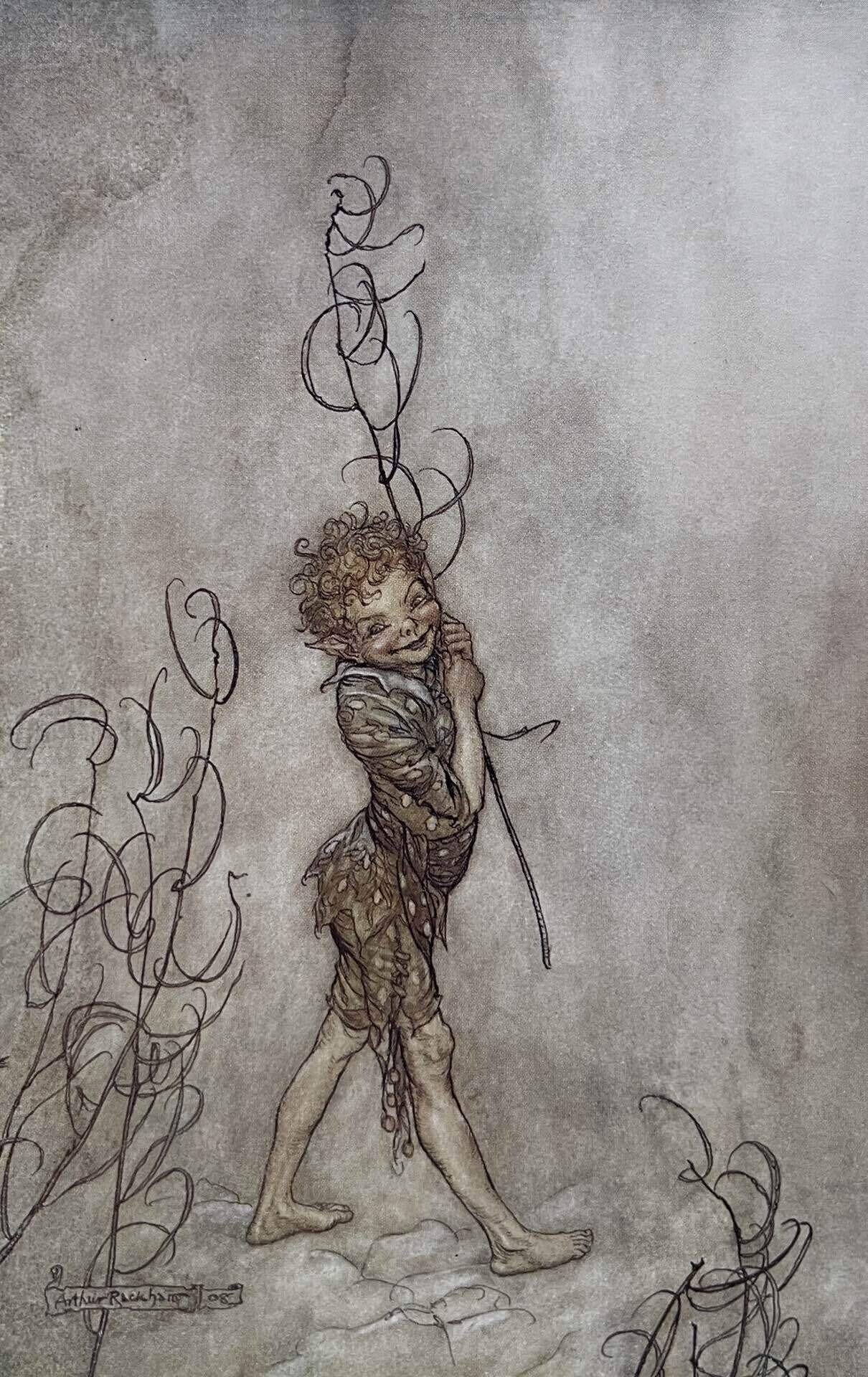 ウィリアム・シェイクスピア、アーサー・ラッカム『真夏の夜の夢』1908