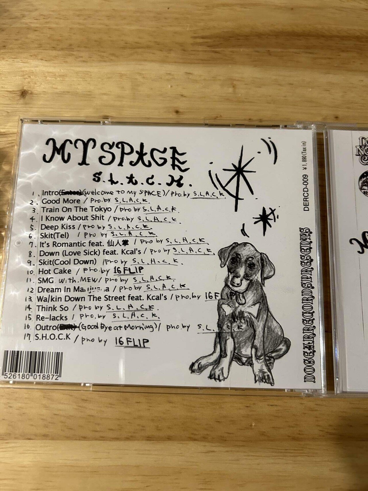 MY SPACE / S.L.A.C.K. (2009)｜カレー屋おおにし