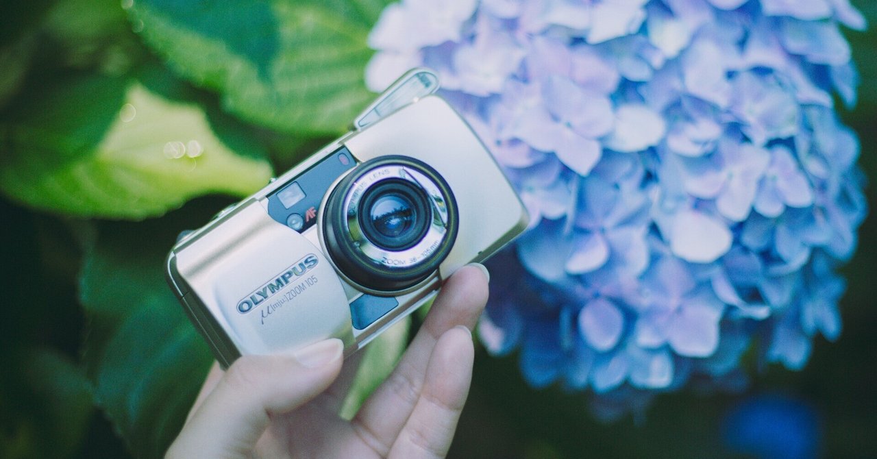 フィルムカメラ】私のミューズ｜オリンパス μ ZOOM 105｜もんぶらん