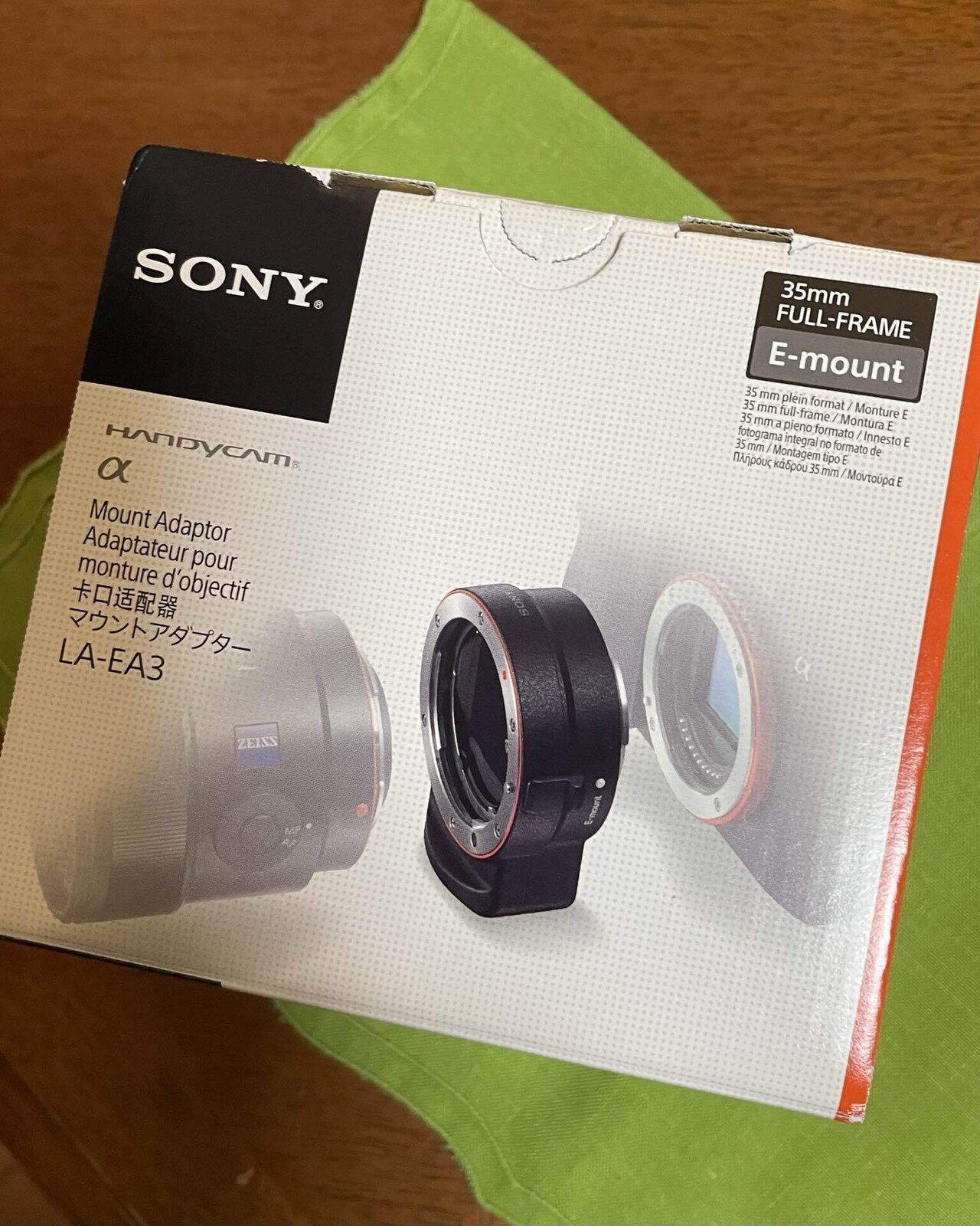 マウントアダプターLA-EA3を買う｜フランコ・本棚