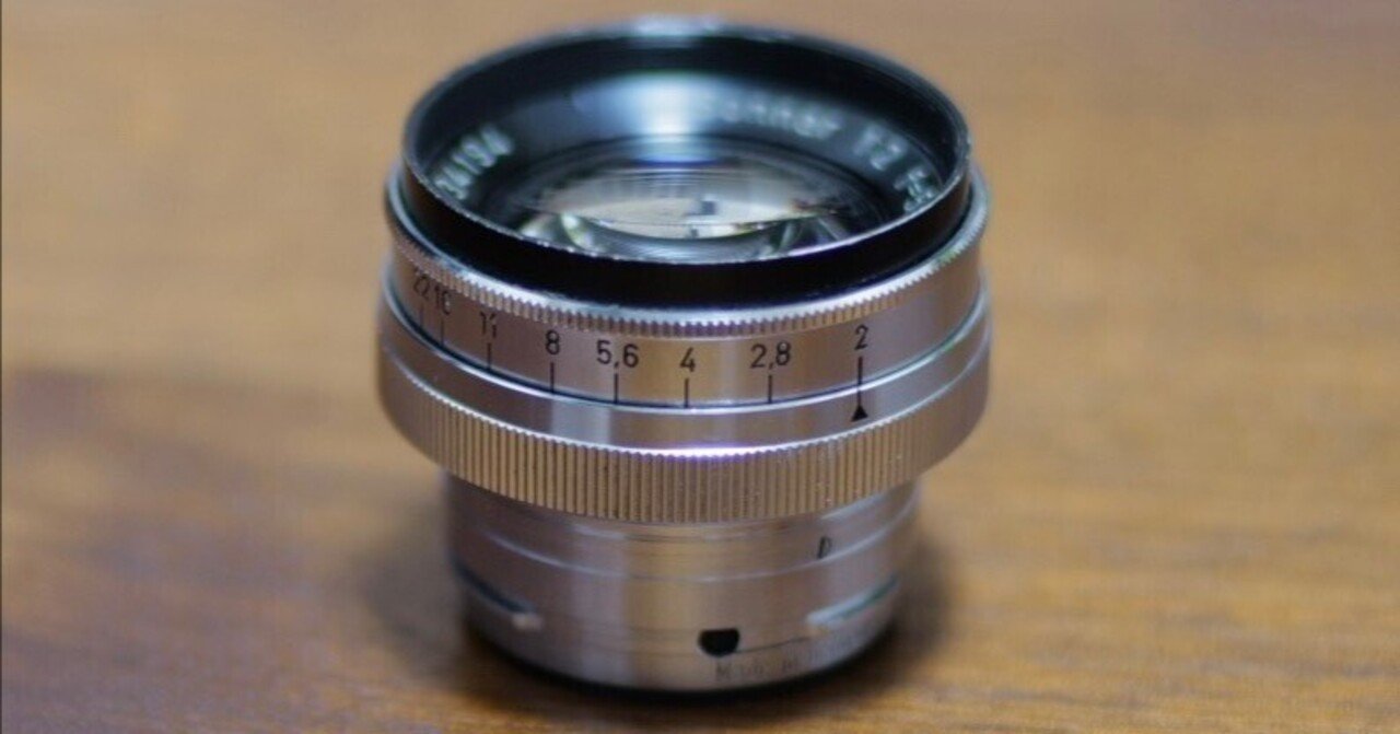 CarlZeiss Sonnar 50mm F2｜と ご り ん