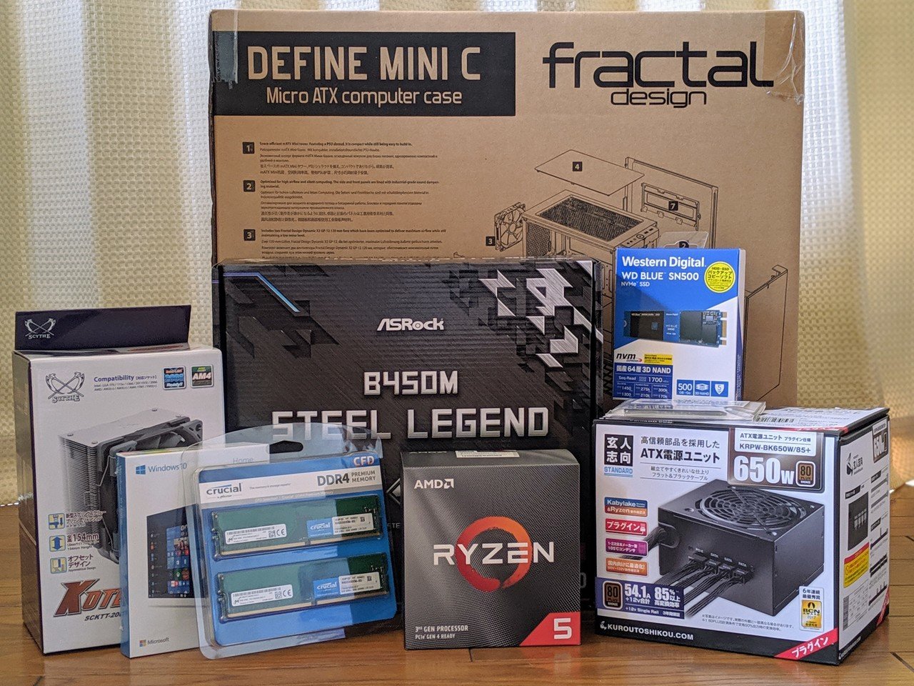 Ryzenで初めての自作PC｜R-9