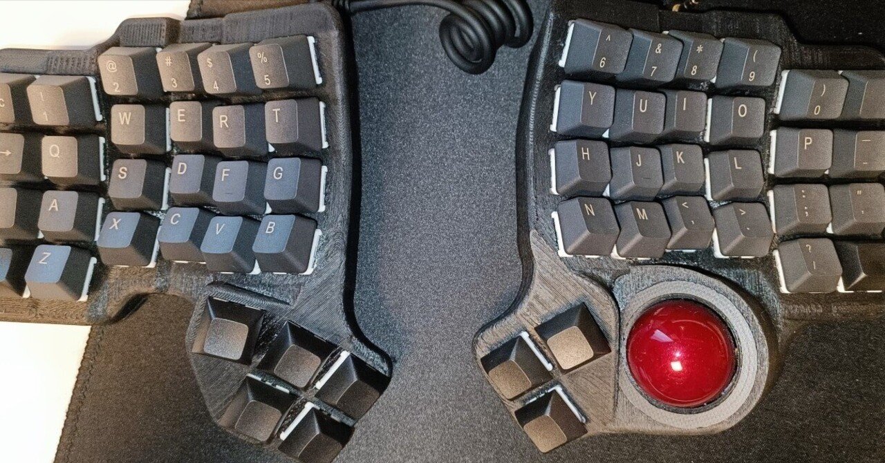 自作キーボードCharybdisのインプレ｜punyoon