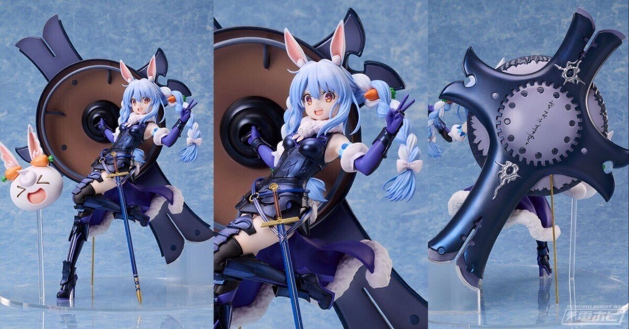ホロライブ』兎田ぺこら×『FGO』マシュのコラボフィギュアが予約開始