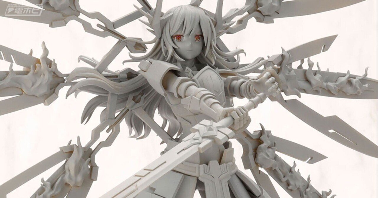 遊☆戯☆王』閃刀姫─カガリのフィギュア原型が公開！ボリューム満点の