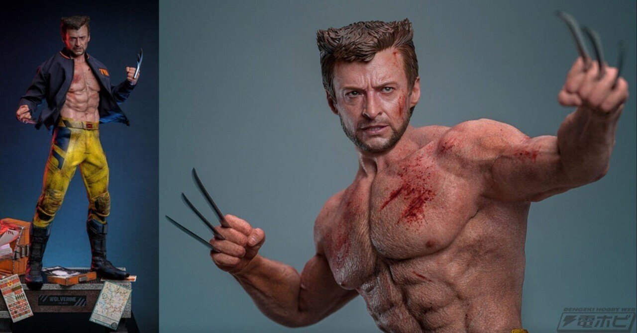 デッドプール＆ウルヴァリン』のウルヴァリンが、1/6スケール可動