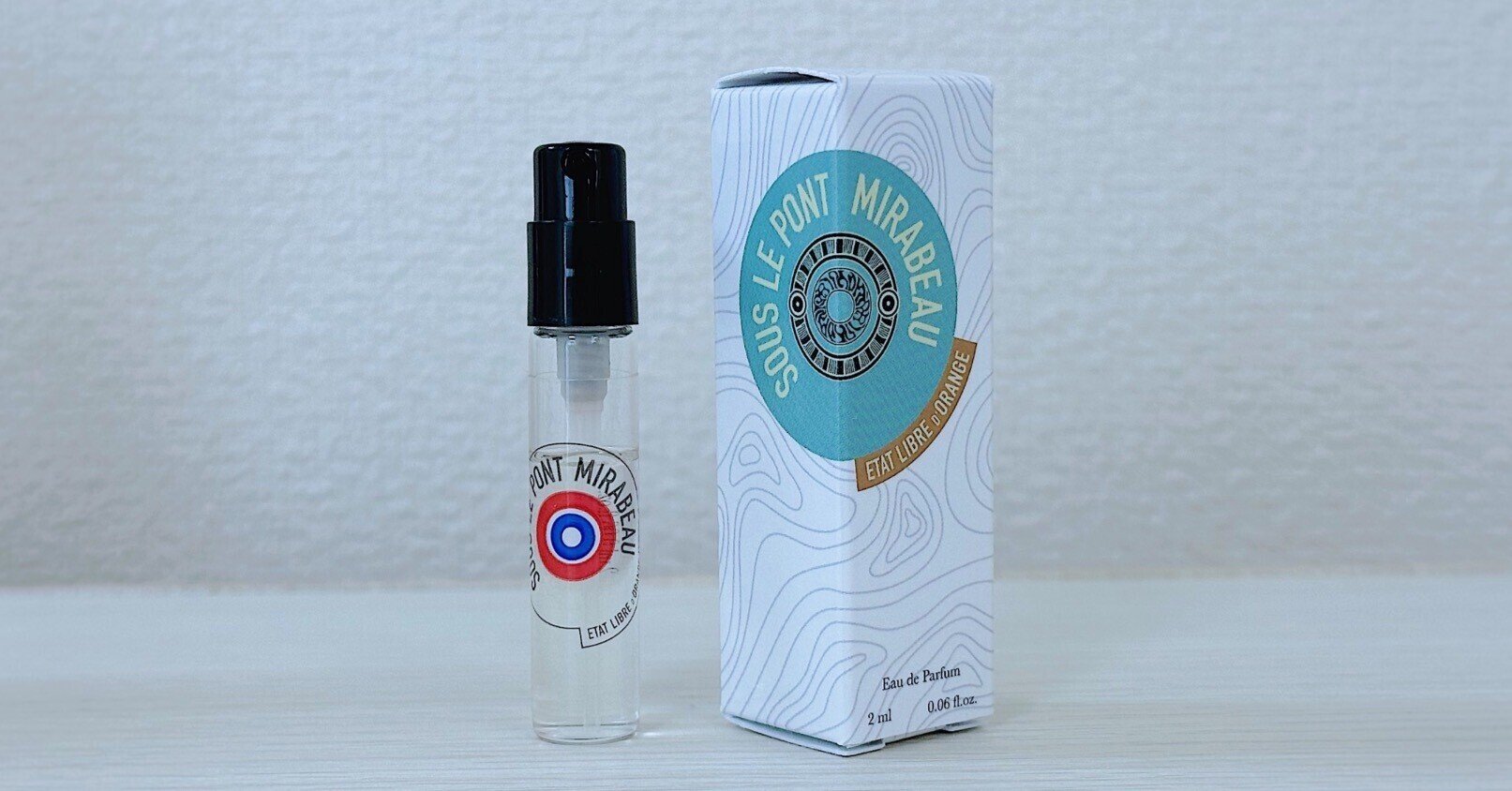 香水覚書】ス ル ポン ミラボー（ミラボー橋の下をセーヌ河が流れ