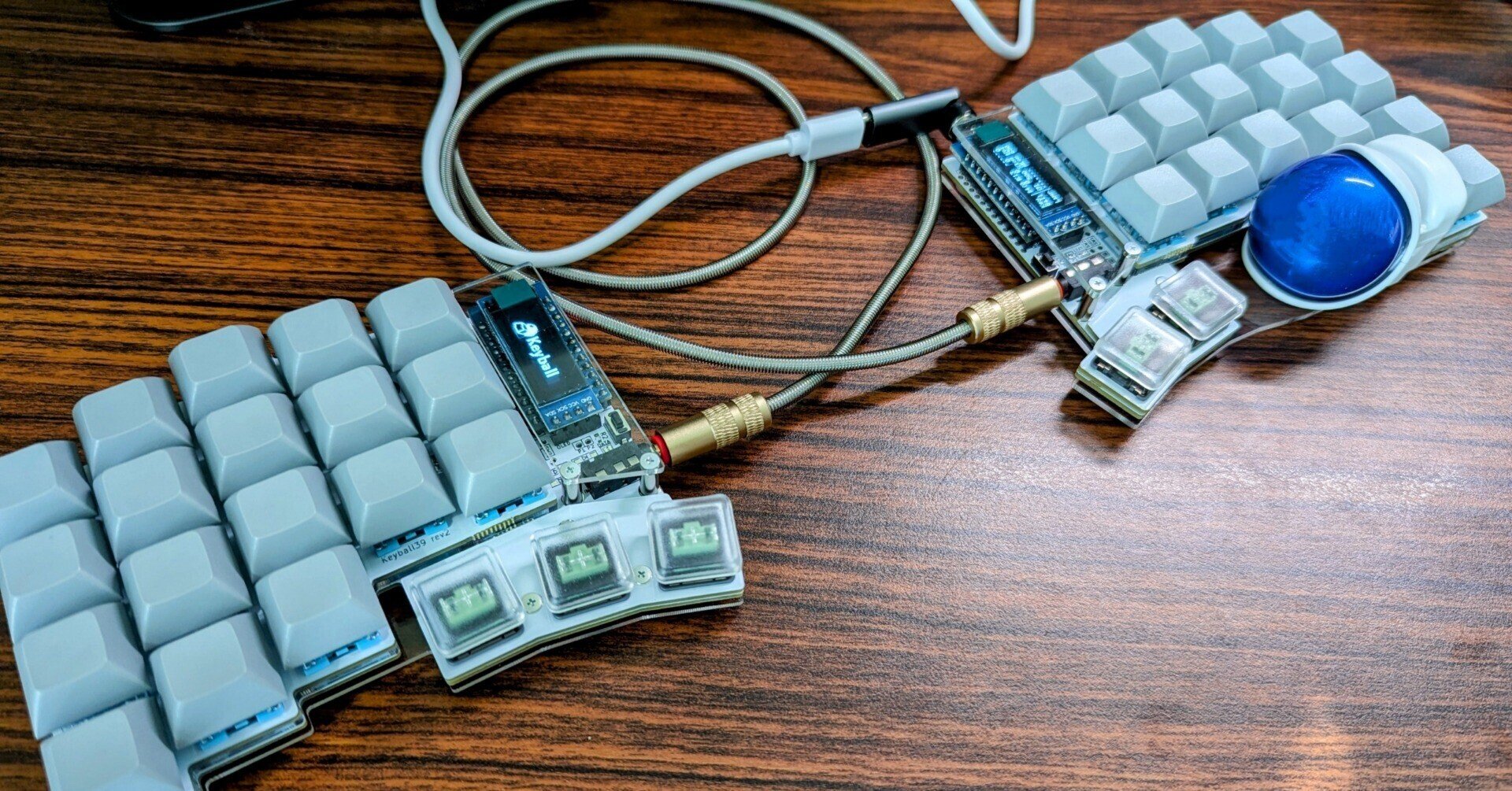 Keyball39 作ってみた ｜hyakum