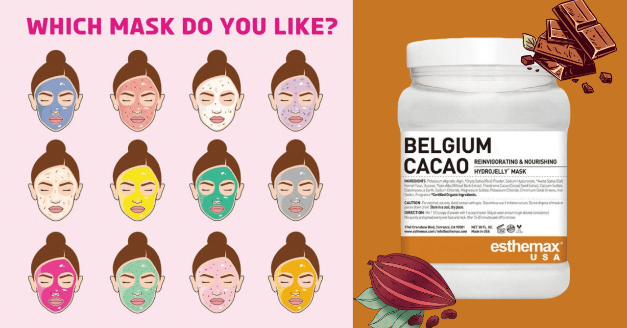 🔶ハイドロジェリーマスク／NEW！ベルギーカカオ【限定商品