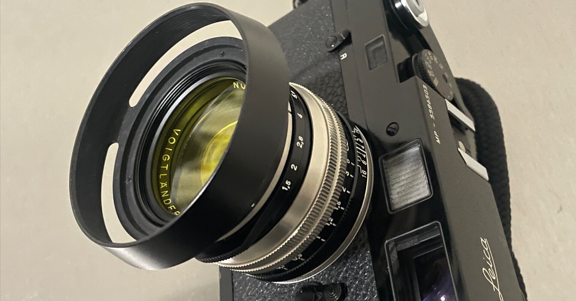 Voigtlander Nokton Vintage Line 50mm F1.5 Aspherical II SCを4年間