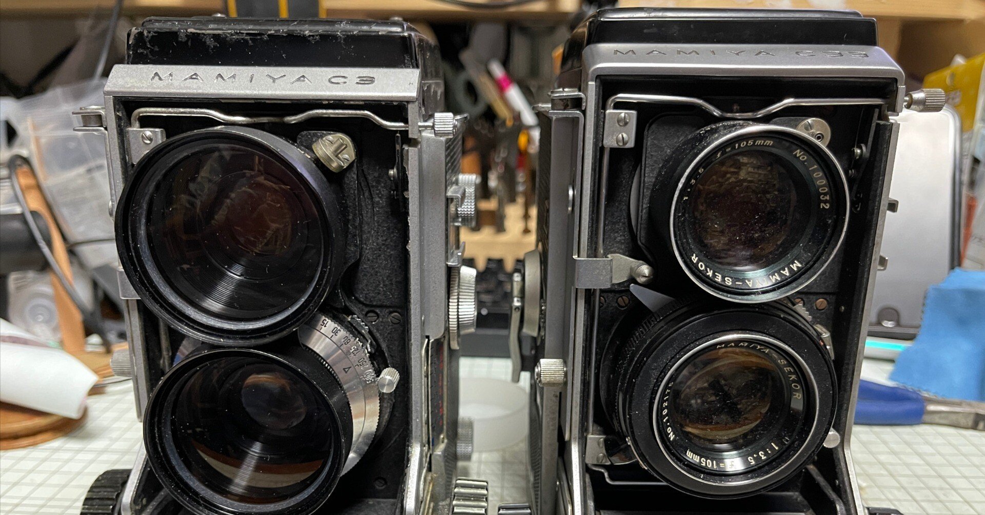Mamiya C33の動作確認｜怪力熊男