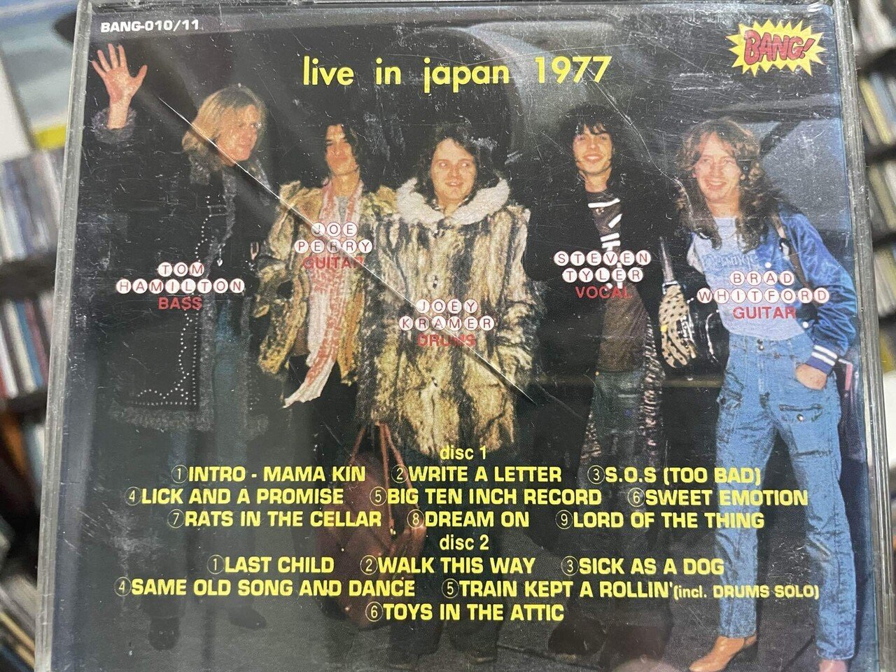 エアロスミス 初来日ツアー｜BadBad Daddy