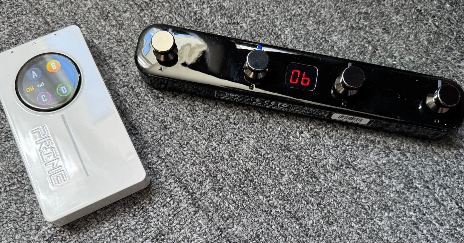 MooerのワイヤレスフットペダルGWF4｜Croquetteギター機材研究