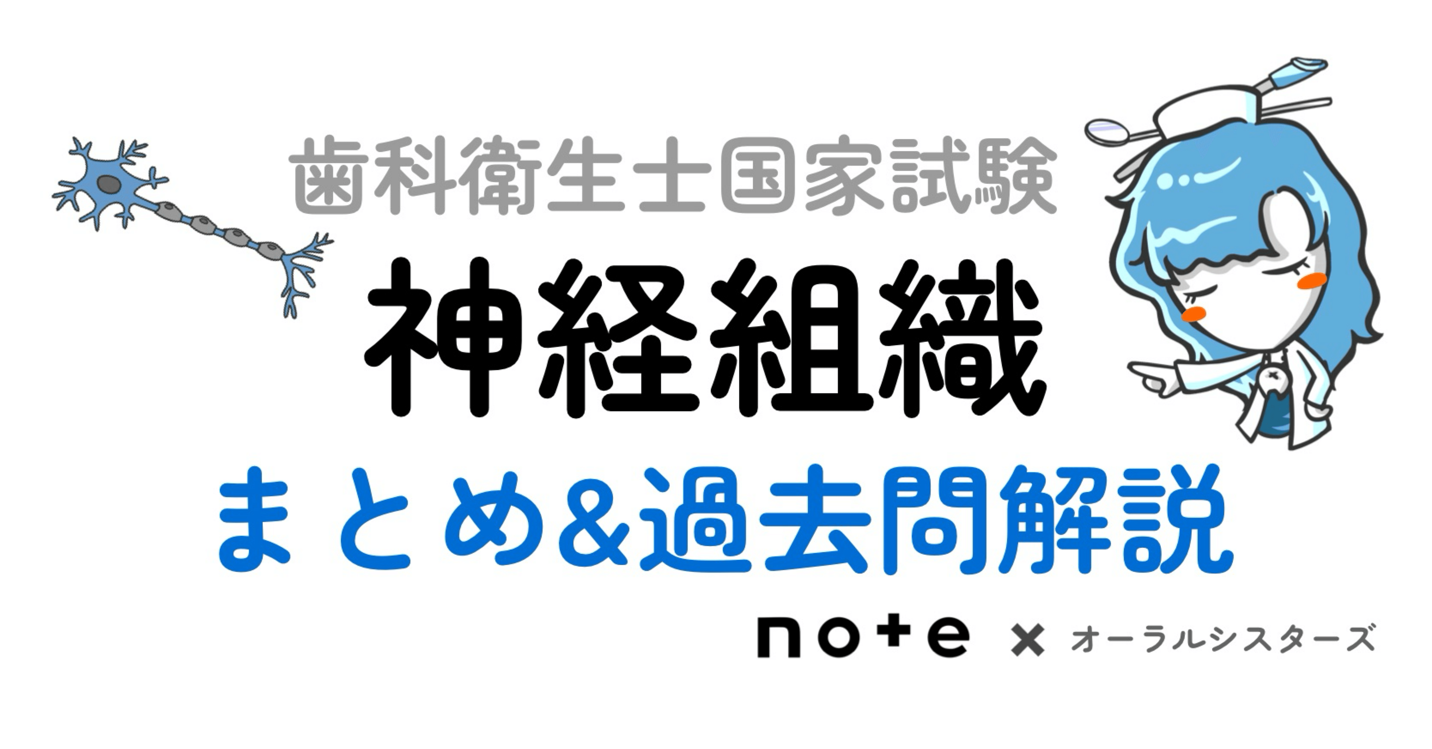 📎まとめ【神経組織】PDF📄 歯科衛生士国家試験｜オーラルシスターズ