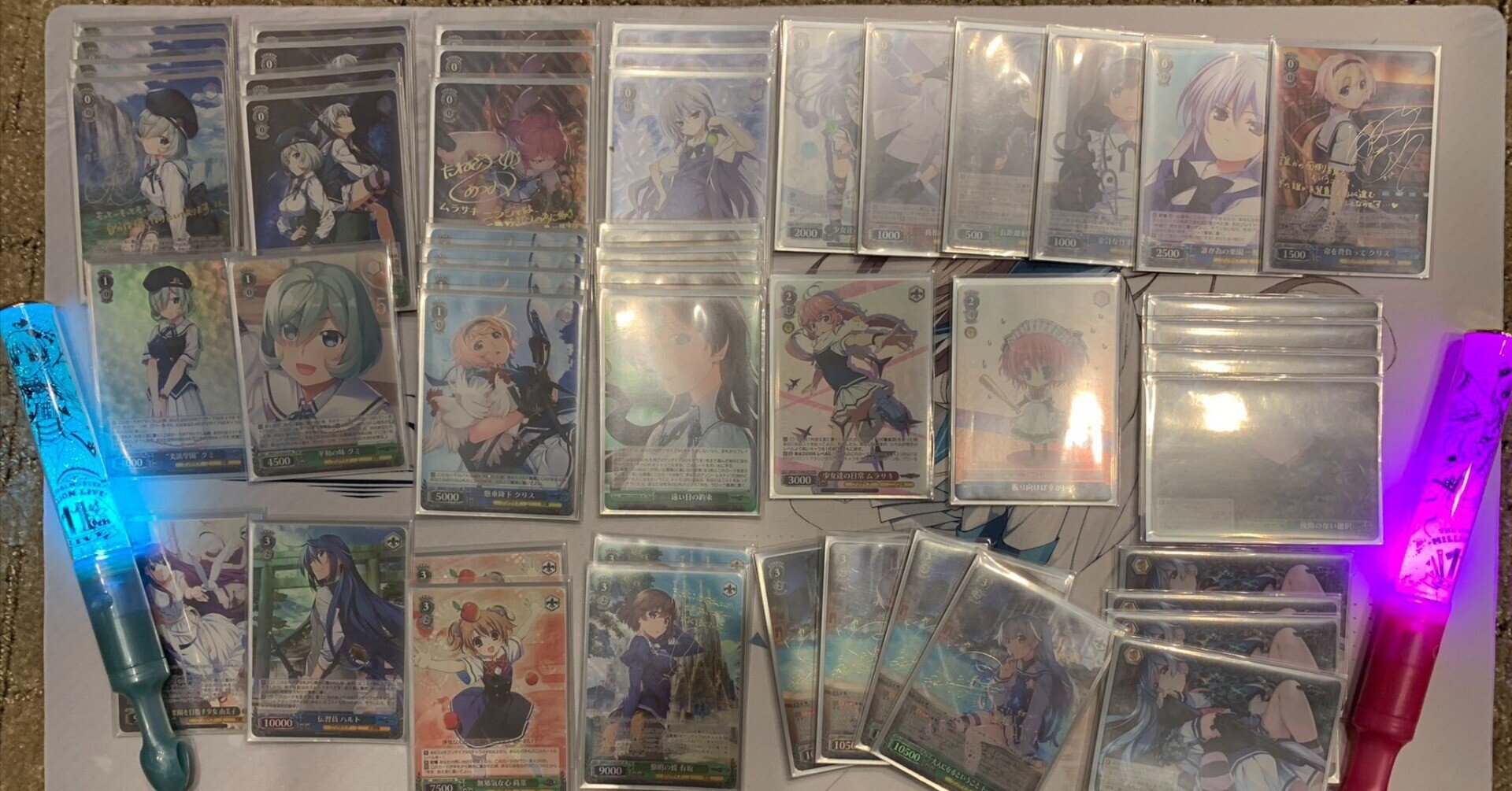 ヴァイスグリザイアデッキ8宝