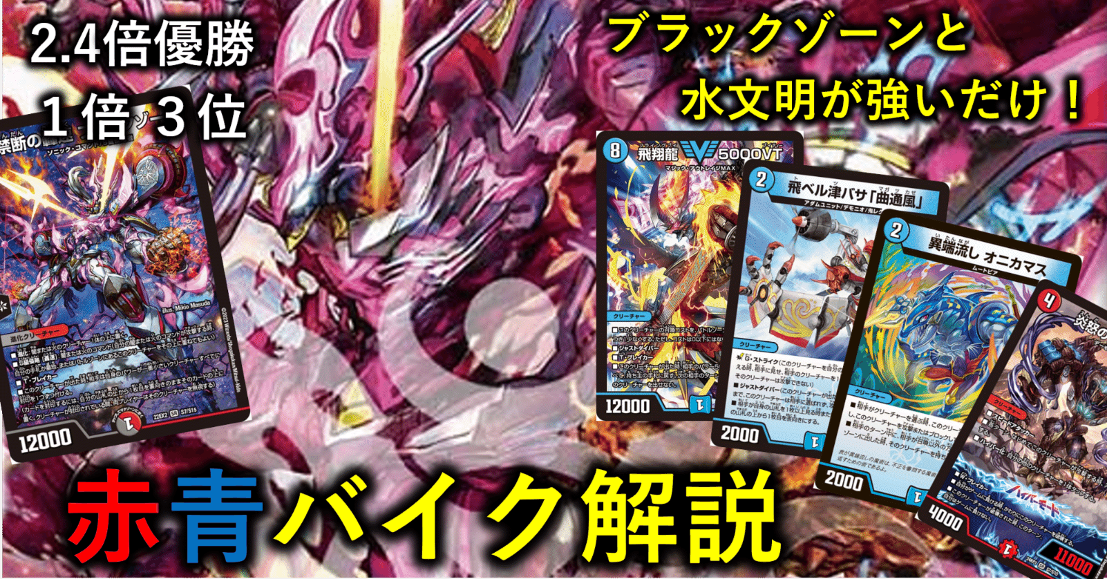 赤青バイク作者解説【2.4倍優勝】【1倍3位】｜四半世紀