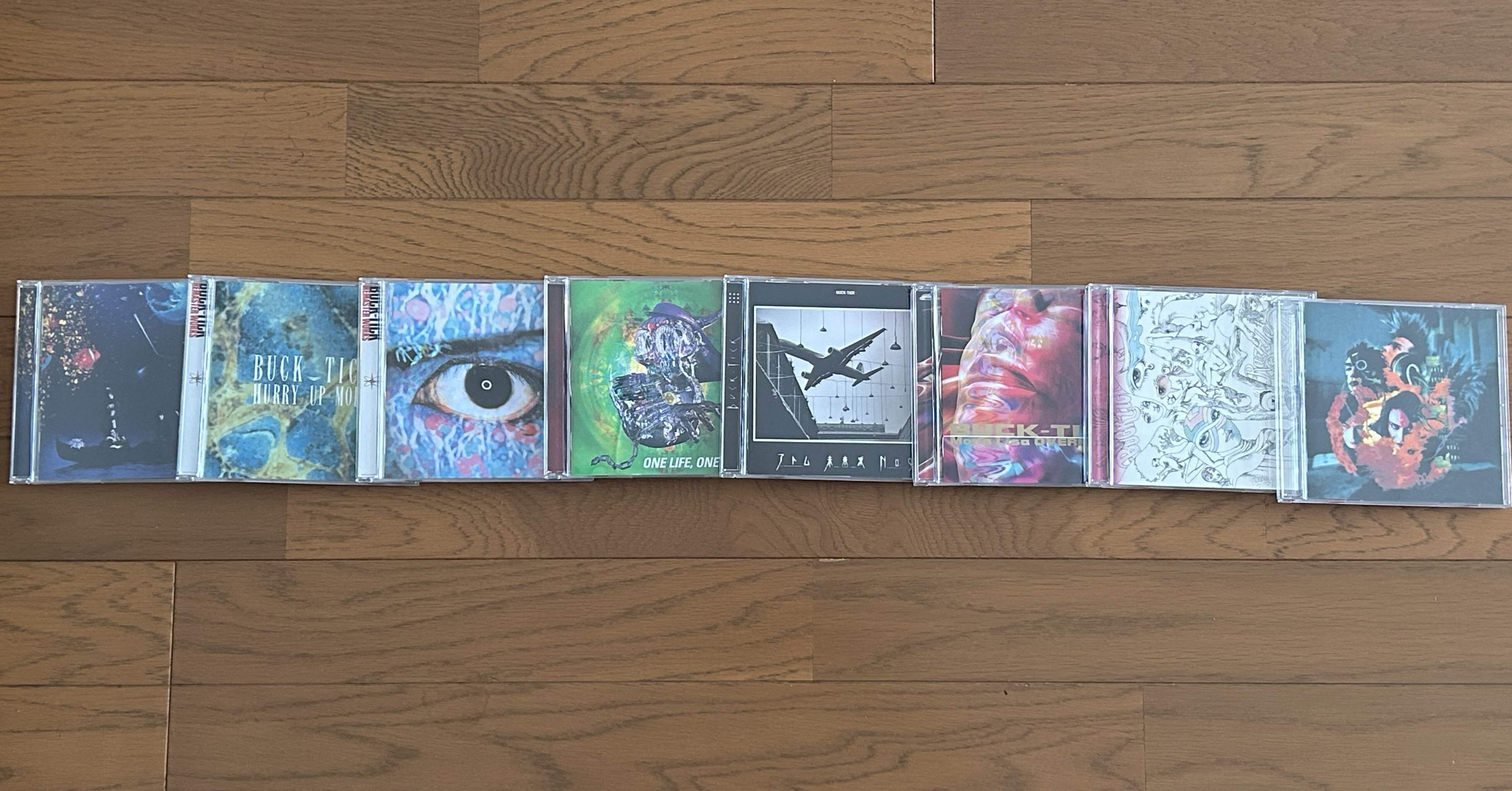 その1-BUCK-TICKのアルバム全23作、1日1枚通しで聴く(1～8枚目+1)｜あを