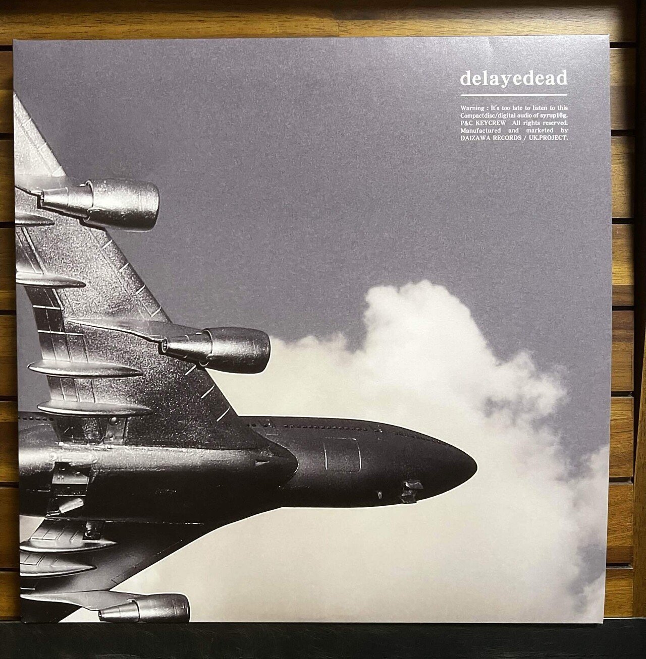 祝アナログ化！Syrup16gのDelayedeadのアナログのデキを確かめよう｜nasu