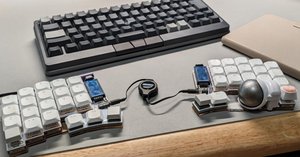 無線keyball39な「roBa」は無線化以上の恩恵がある。｜さしみつ