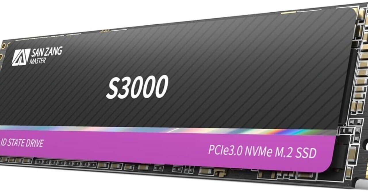 遅いPCを高速化！SAN ZANG MASTER SSD 1TB (S3000)換装で劇的改善！M.2