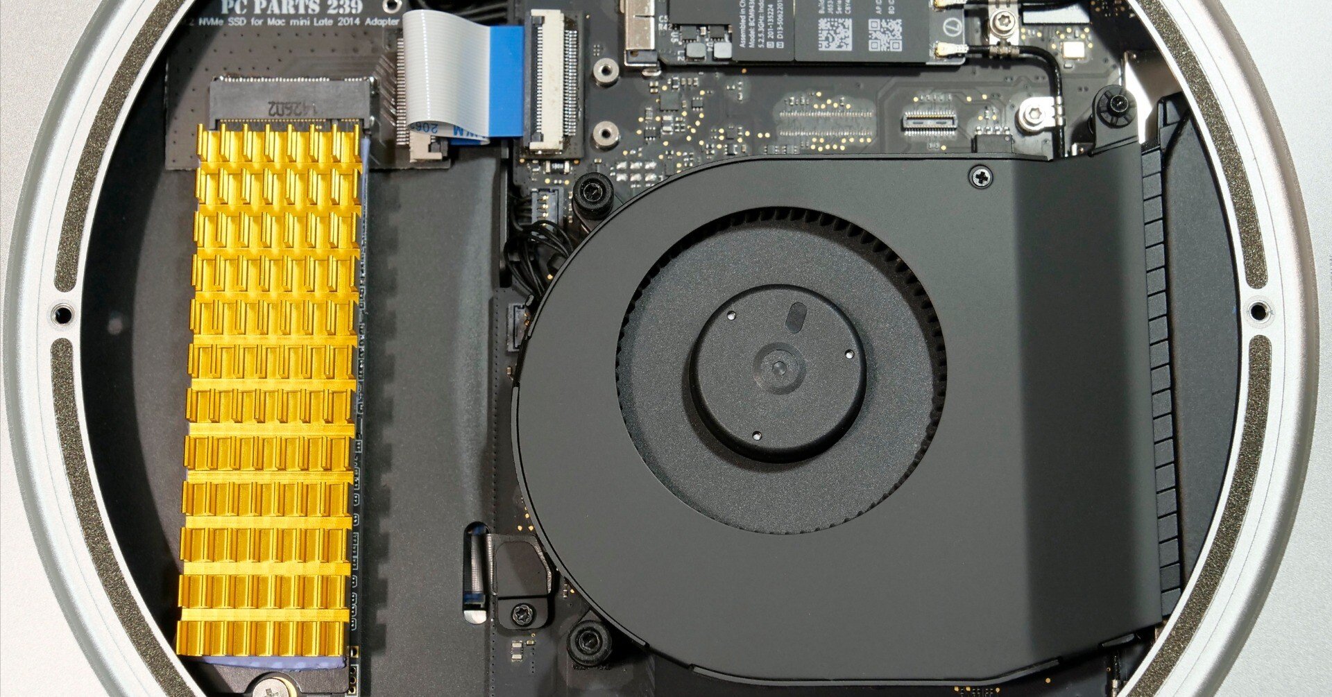 Macmini(Late2014)のストレージは2階建て｜PeyCoCo