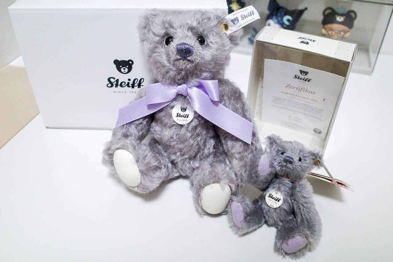 元祖テディベア！シュタイフの会員になりました｜ハチ(ユリ)