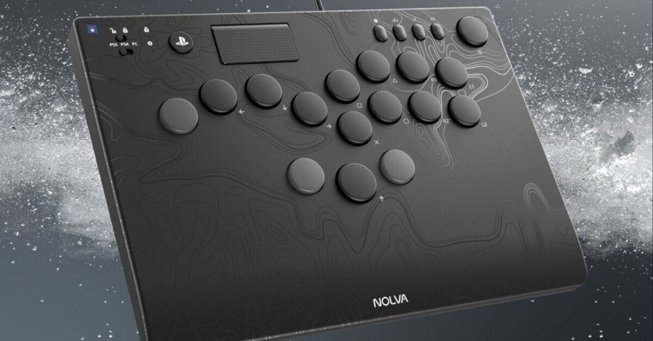 HORIが新製品「NOLVA Mechanical All-Button Arcade Controller for